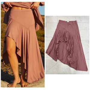 Free People Zen Asymmetrical Skirt